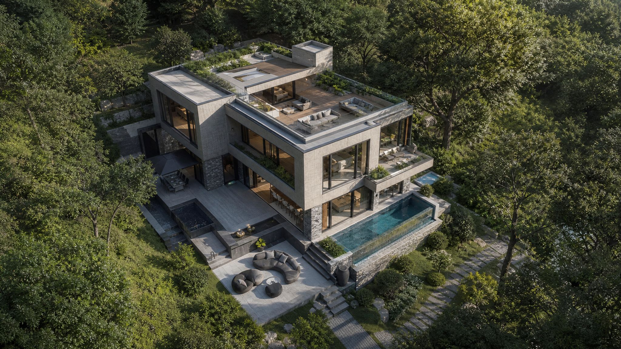 Shenzhen hilltop villa